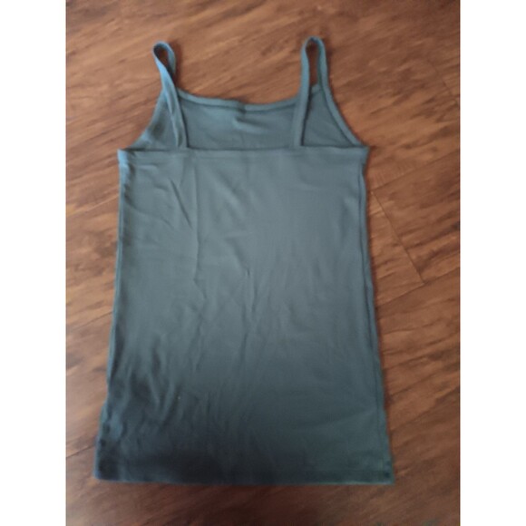NOBO Jr. Medium 7-9 Green ribbed knit pullover sleeveless tank Top - Picture 2 of 3